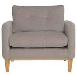 Content By Terence Conran Ashwell Armchair, Oak Leg, Oak Silver
